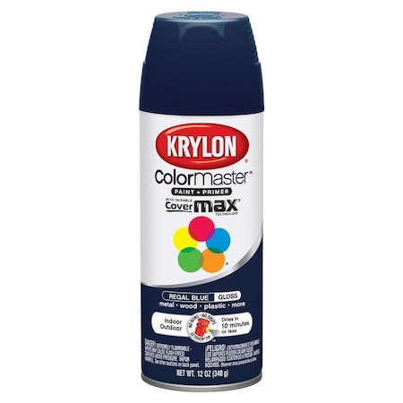 Krylon Paints 12Oz Regal Blue Spray 1901
